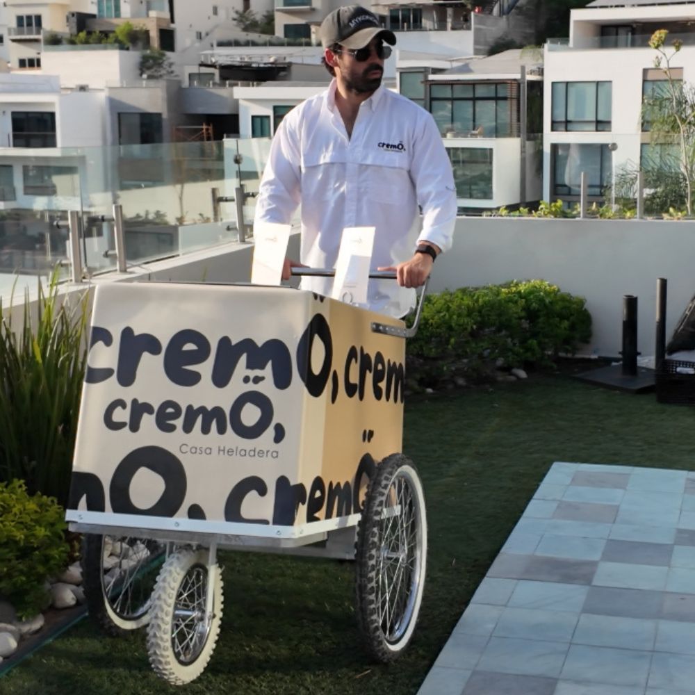 Carrito en albercada