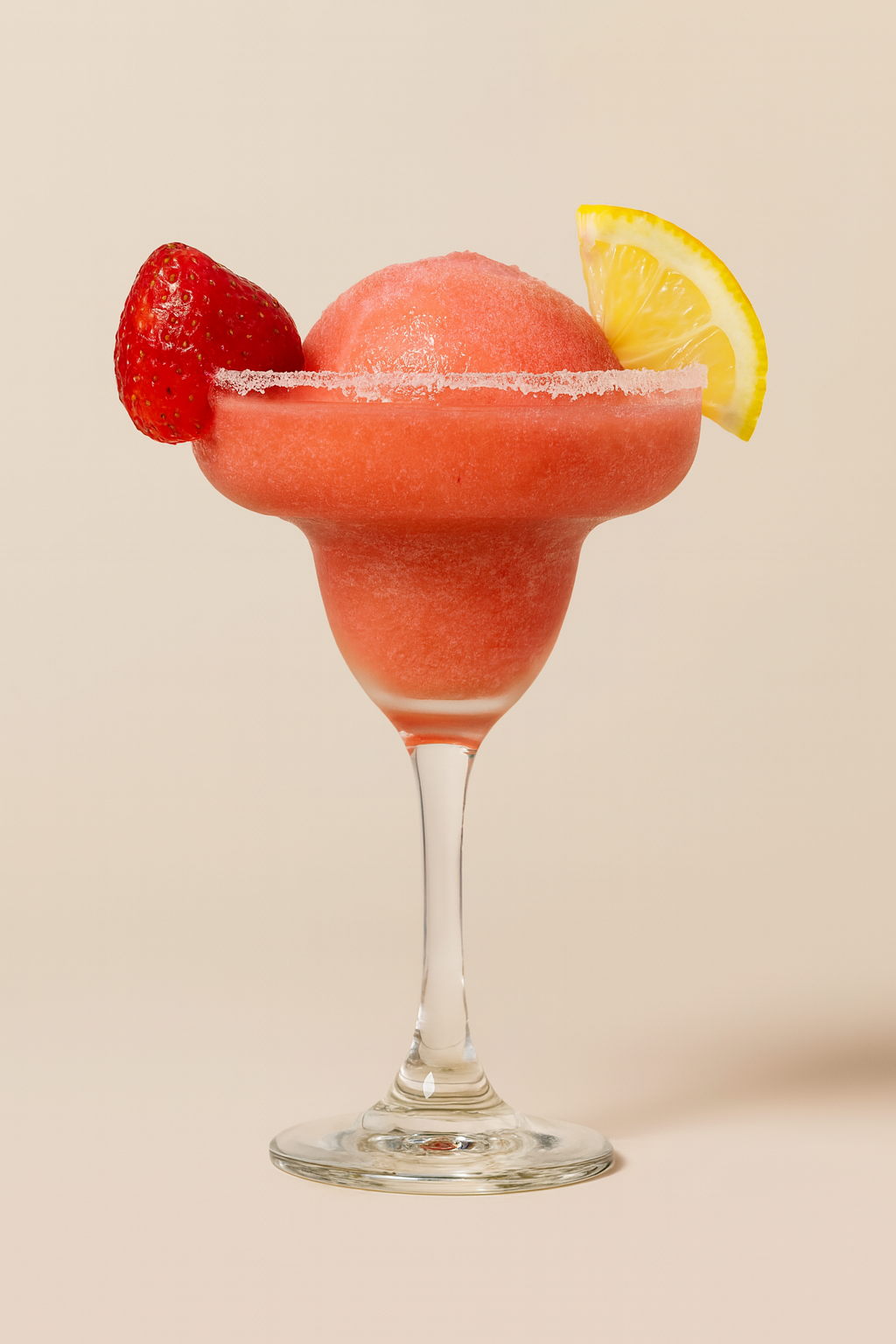 Margarita con Sorbete de Fresa