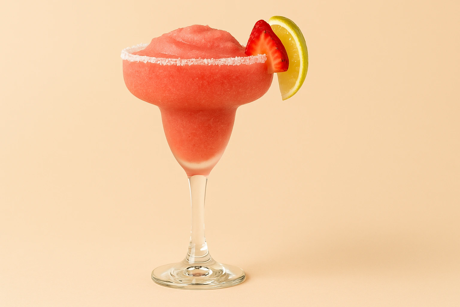 Margarita con Sorbete de Fresa